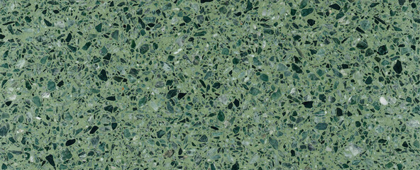 green Terrazzo Cement texture background