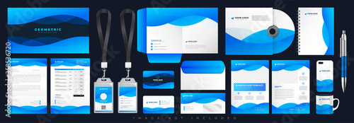 Fotografía Corporate identity set branding template design kit