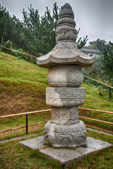 Wall Mural - Sarira pagoda. Naksansa Temple in Yangyang-gun, South Korea.
