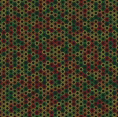 Canvas Print - vector seamless multicolored mosaic pattern. graphic seamless pattern