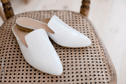 office white mules