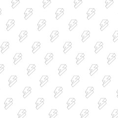Poster - abstract lightning pattern. thunder seamless background. vector illustration eps10.