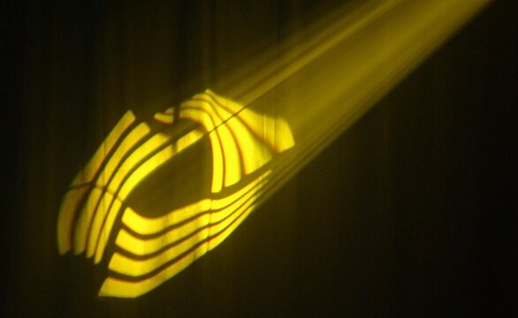 Licht eines Lichteffektes 