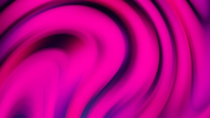 Poster - Abstract pink twisted gradient background with beautiful rows of stripes. Stock animation. Bright waves flowing slowly, seamless loop.