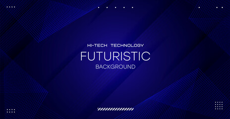 Elegant futuristic background. Abstract background from triangles, gradient lines. Applicable for wall poster, poster, user interface, cover, banner, social networks.