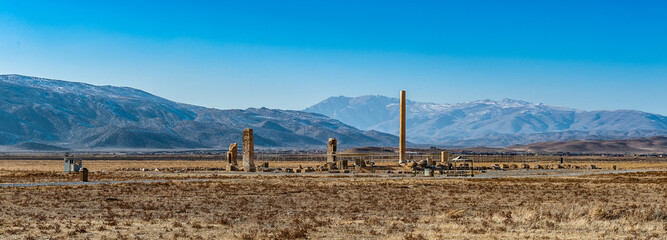 Wall Mural - It's Ancient Persian city of Pasargad, Iran. UNESCO World Heritage