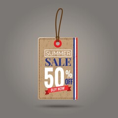 Poster - summer sale tag