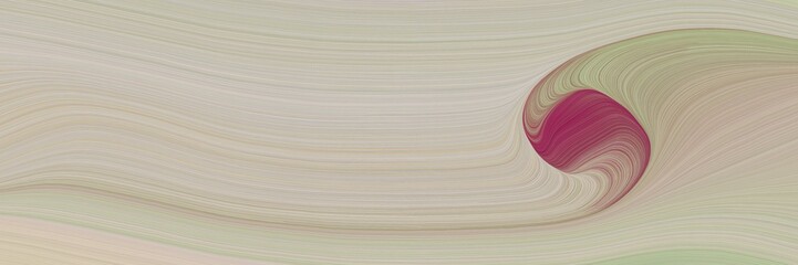 Poster - abstract artistic header design with ash gray, dark moderate pink and rosy brown colors. fluid curved lines with dynamic flowing waves and curves for poster or canvas
