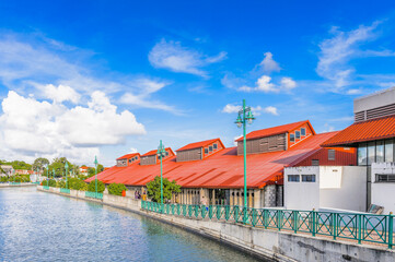 Wall Mural - It's Historic part of Bridgetown, Barbados. World Heritage Site of UNESCO.