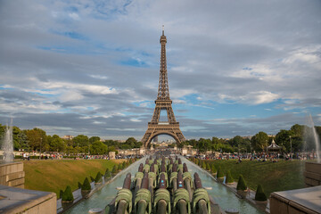 Wall Mural - View of the Eiffel Tower