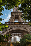 Fototapeta Boho - View of the Eiffel Tower