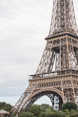 Wall Mural - view of the eiffel tower
