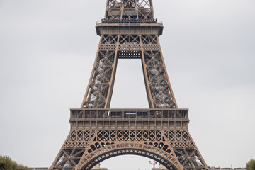 Wall Mural - view of the eiffel tower