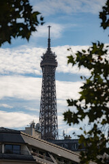 Wall Mural - View of the Eiffel Tower