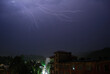 Thunderstorm in the town of Berkovitsa