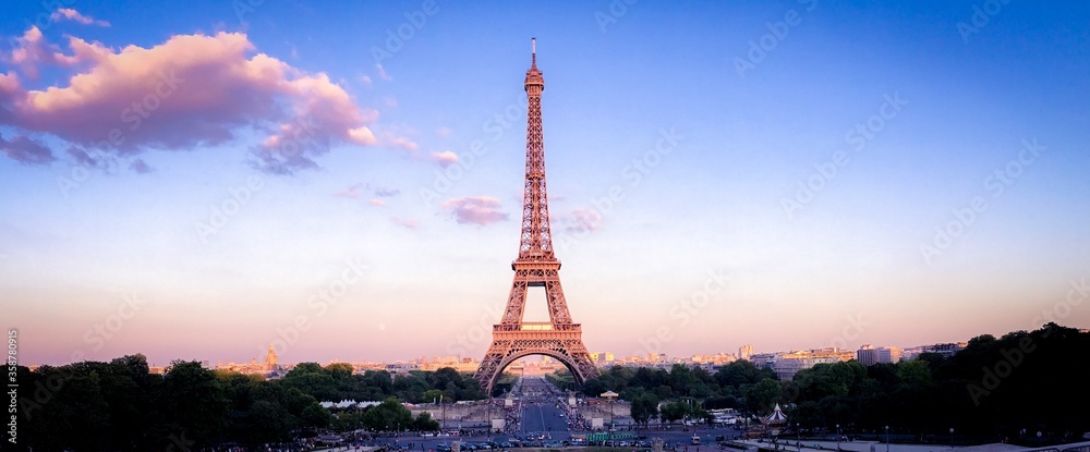 Paris landscape - obrazy, fototapety, plakaty 