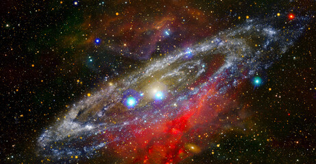 Wall Mural - galaxy by nasa. elements of this image furnished by nasa