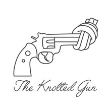 Knotted Gun Magnum Revolver A Non Violence Sculpture Landmark By Swedish Artist