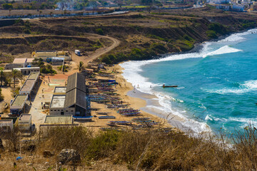 It's Atlantic coast in Senegal