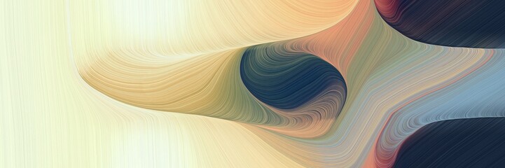 Aufkleber - beautiful colorful curves banner design with wheat, dark slate gray and light slate gray colors. can be used as poster, card or background graphic