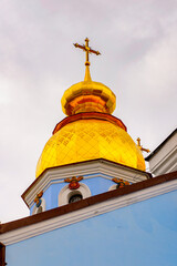 St. Michael's Golden-Domed Monastery, a functioning monastery in Kiev, Ukraine.