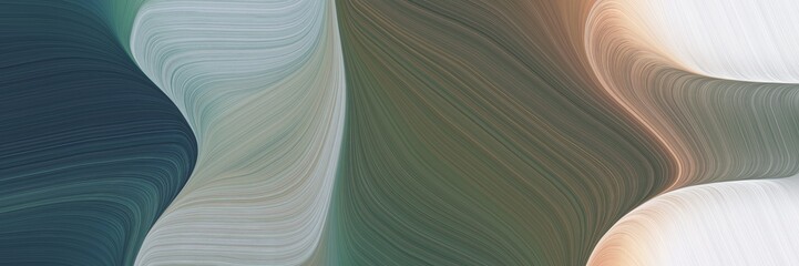 Aufkleber - beautiful colorful curves style with dark slate gray, dim gray and light gray colors. can be used as poster, card or background graphic