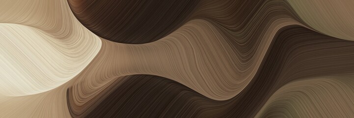 Poster - motion colorful curves design with old mauve, tan and pastel brown colors. can be used as poster, card or background graphic