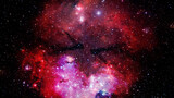 Fototapeta Na sufit - Galaxy about 23 million light years away. Elements of this image furnished by NASA