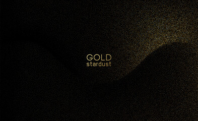 Poster - Abstract shiny glitter overlay design element.