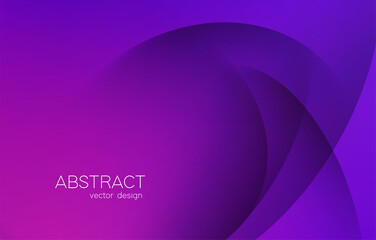 Aufkleber - Abstract purple colorful vector background, color flow liquid wave for design brochure, website, flyer. Minimal design