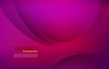 Aufkleber - Abstract purple colorful vector background, color flow liquid wave for design brochure, website, flyer. Minimal design