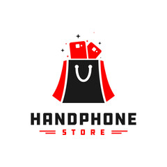 Wall Mural - mobile phone shop logo