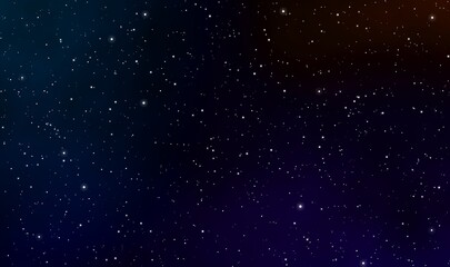 Wall Mural - Space scape illustration graphic design background