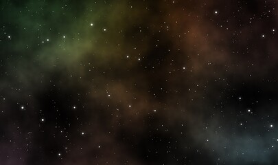 Wall Mural - Space scape illustration graphic design background