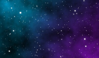 Wall Mural - Space scape illustration graphic background