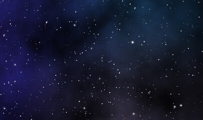 Wall Mural - Space scape illustration graphic design background