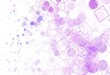 © smaria2015 - Light Purple vector texture with poly style with circles, cubes.