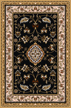 Carpet Border Frame Pattern .Oriental Floral Beautiful Carpet Pattern