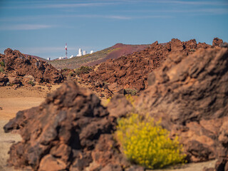 Wall Mural - The Teide sky observatory in Tenerife