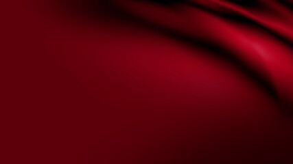 Wall Mural - Red luxury fabric background with copy space