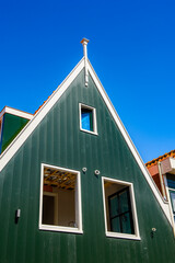 It's Typical house in Volendam, North Holland, Netherlands