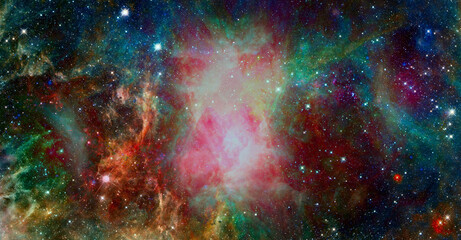 Wall Mural - Infinite space background. This image elements furnished by NASA