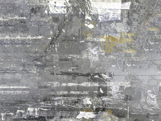 Poster - Grunge torn posters texture