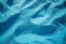 Beach Blue Sand Texture And Pattern Background