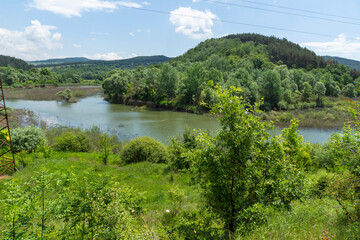Naklejka na meble Topolnitsa Reservoir at Sredna Gora Mountain, Bulgaria