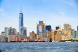 Fototapeta Nowy Jork - It's Architecture of the Lower Manhattan, New York City, United States of America