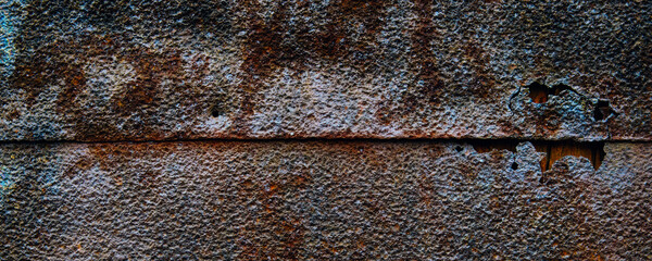 Texture of rusty metal. Background for text or design