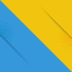 Poster - modern abstract background. yellow and blue background with stripes. vector abstract texture. bright