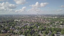 Aerial Streatham Houses And Gardens