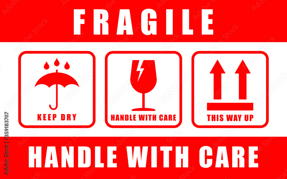 Fragile Sticker Icon Symbol Handle With Care Logo Sign Keep Dry This Way Up Vector Illustration Image Isolated On White Background Obraz Na Plotnie Plakat Fototapeta Fotodruk Pl Fragile Sticker Icon Symbol Handle With Care Logo Sign Keep Dry This Way Up Vector Illustration Image Isolated On White Background Obraz Na Plotnie Plakat Fototapeta Fotodruk Pl